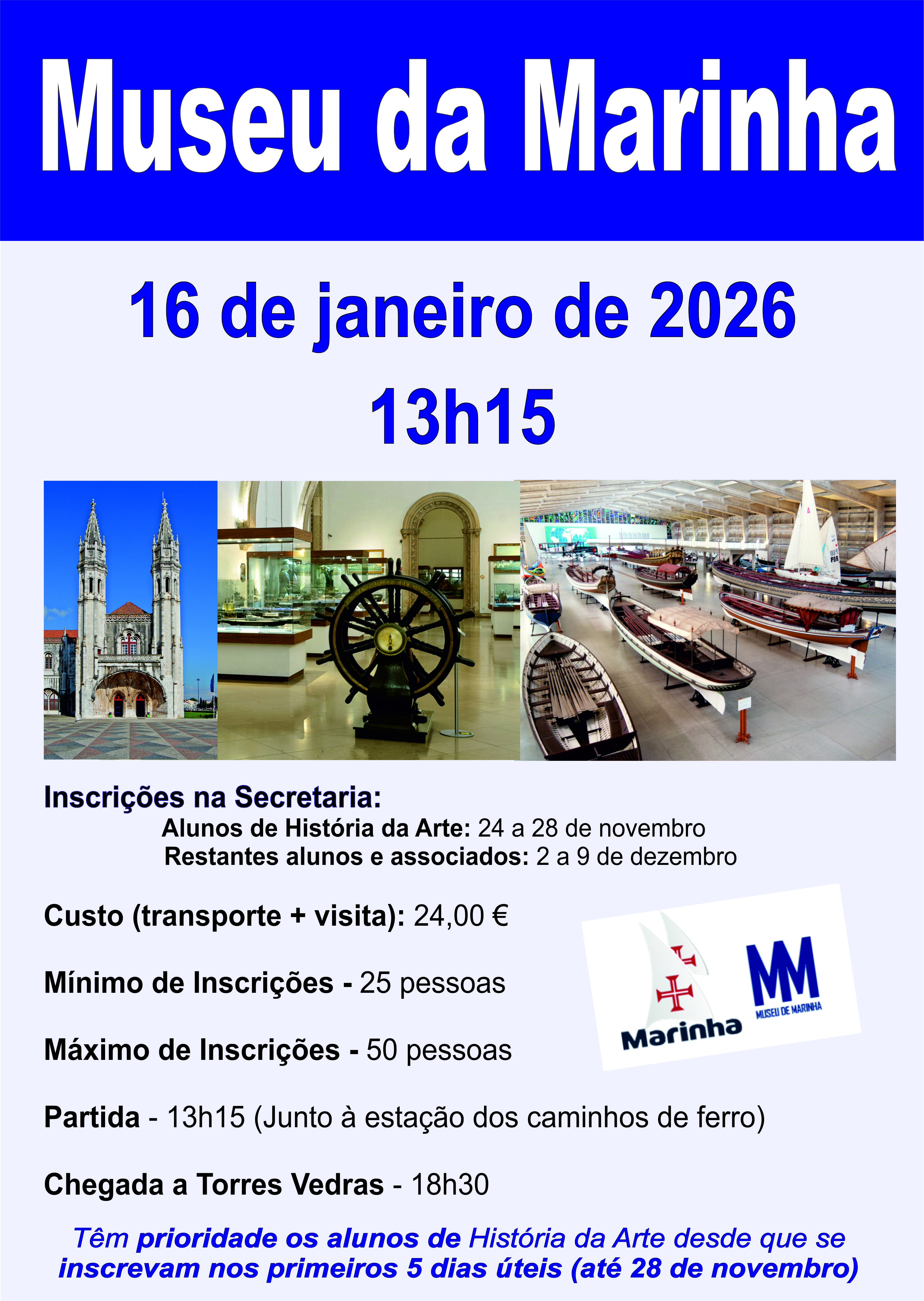 Visita ao Museu e Planetário da Marinha