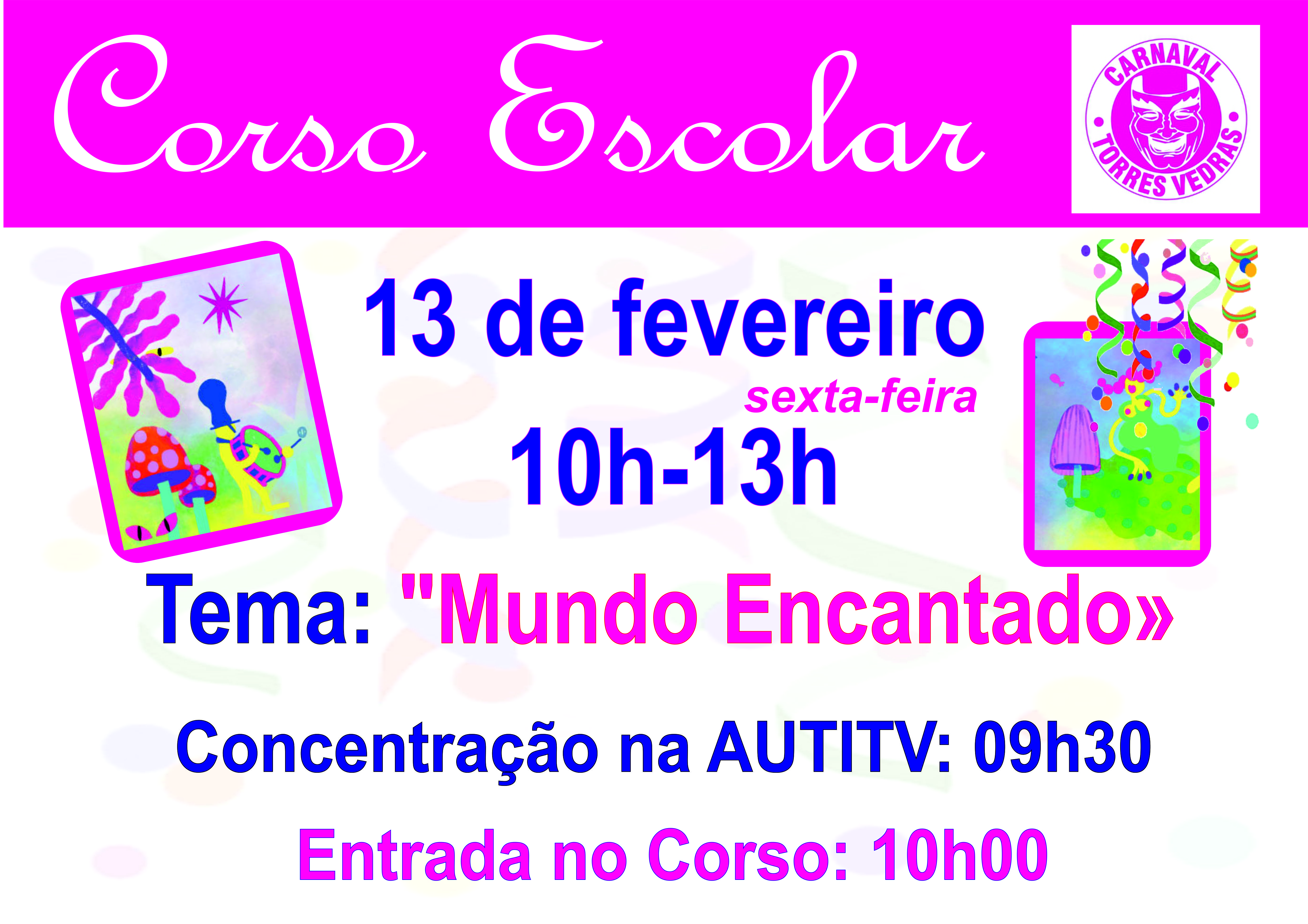 Participação no Corso Escolar de Torres Vedras
