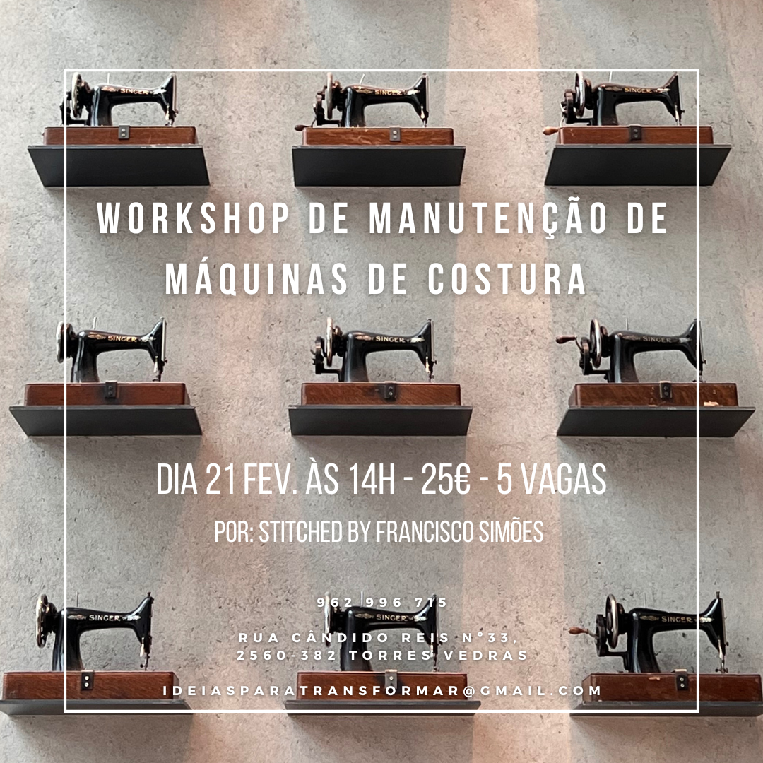 Workshop de Manutenção de máquinas de costura