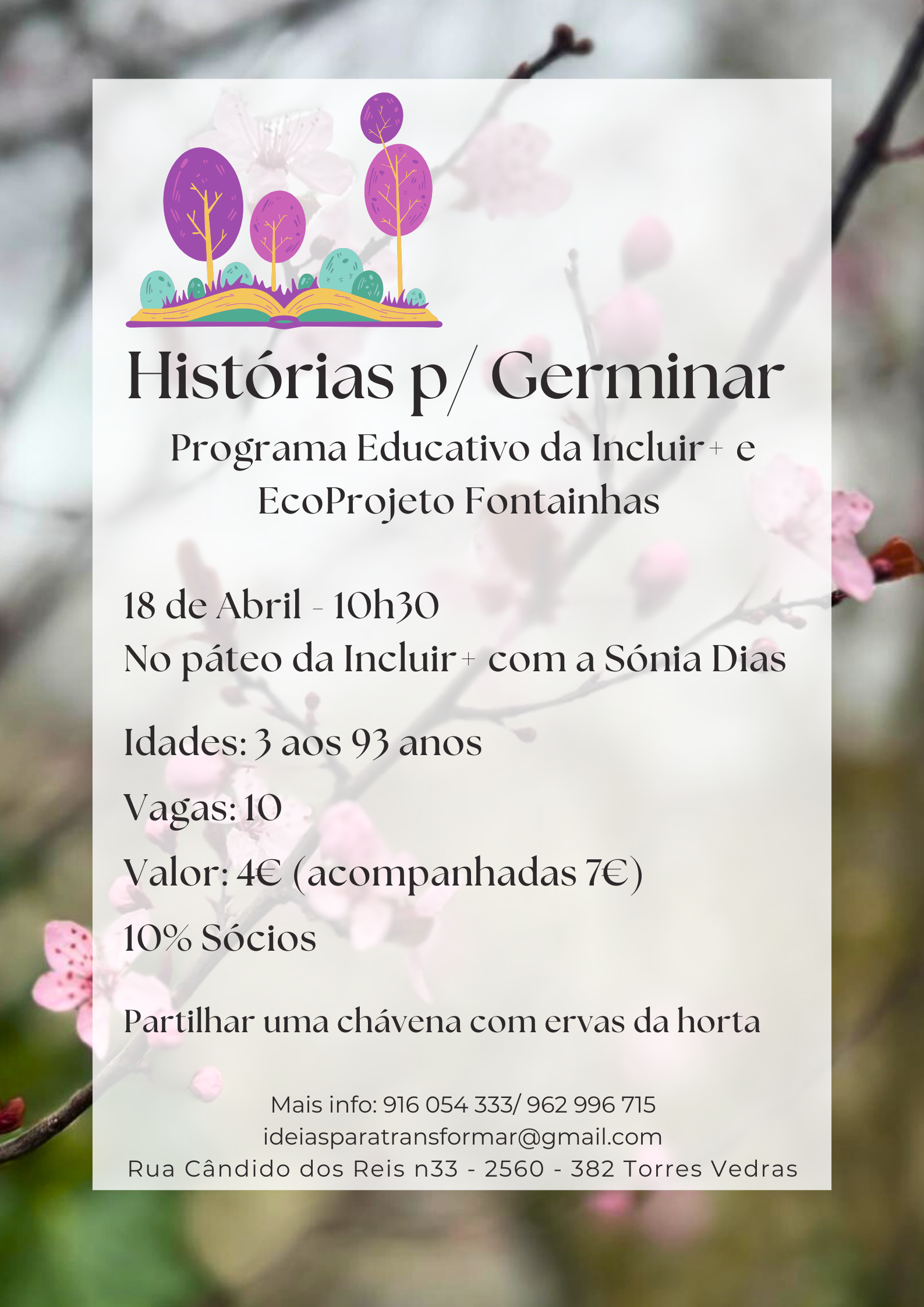 Workshop "Histórias para germinar"