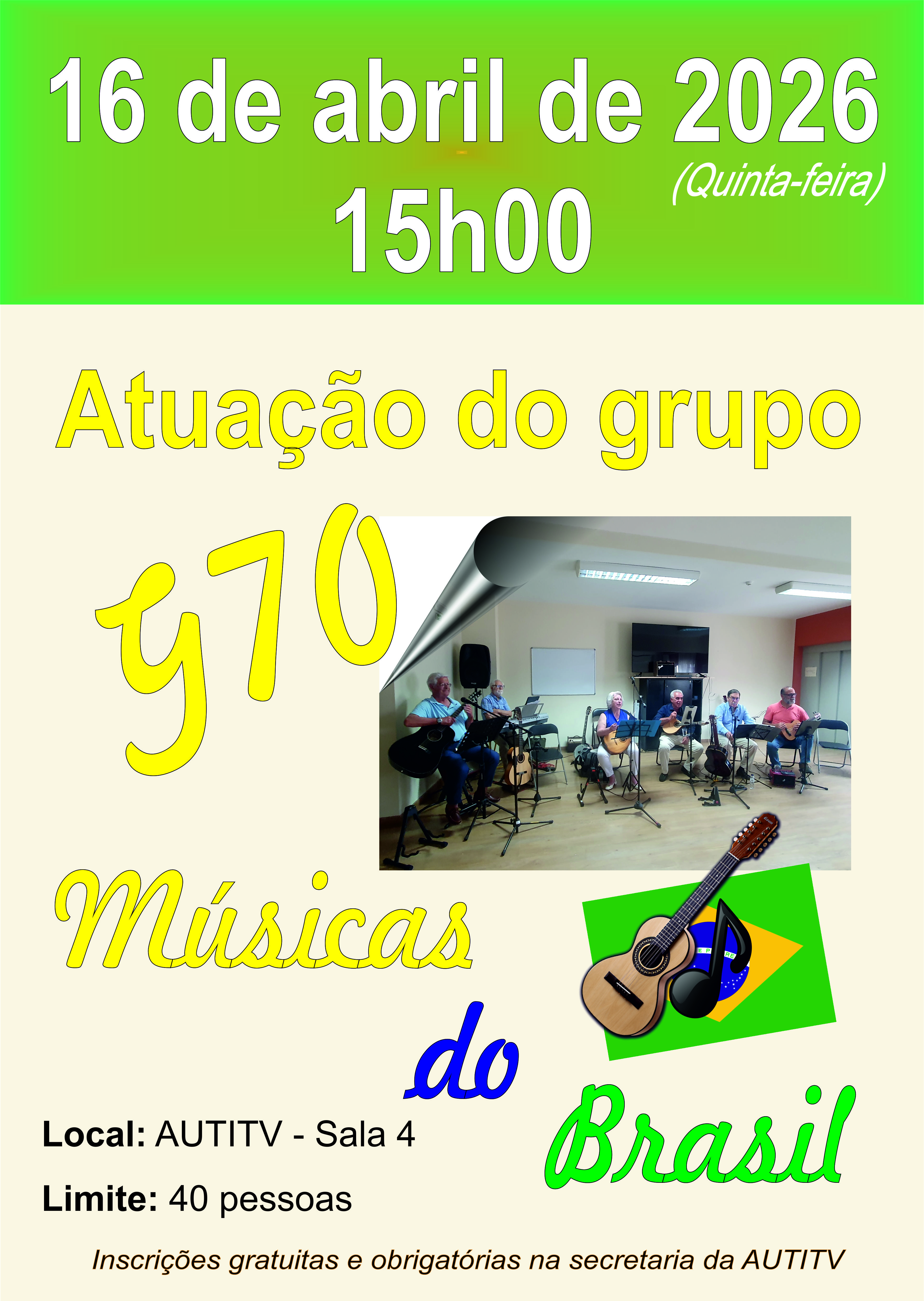 Atuação do Grupo G70