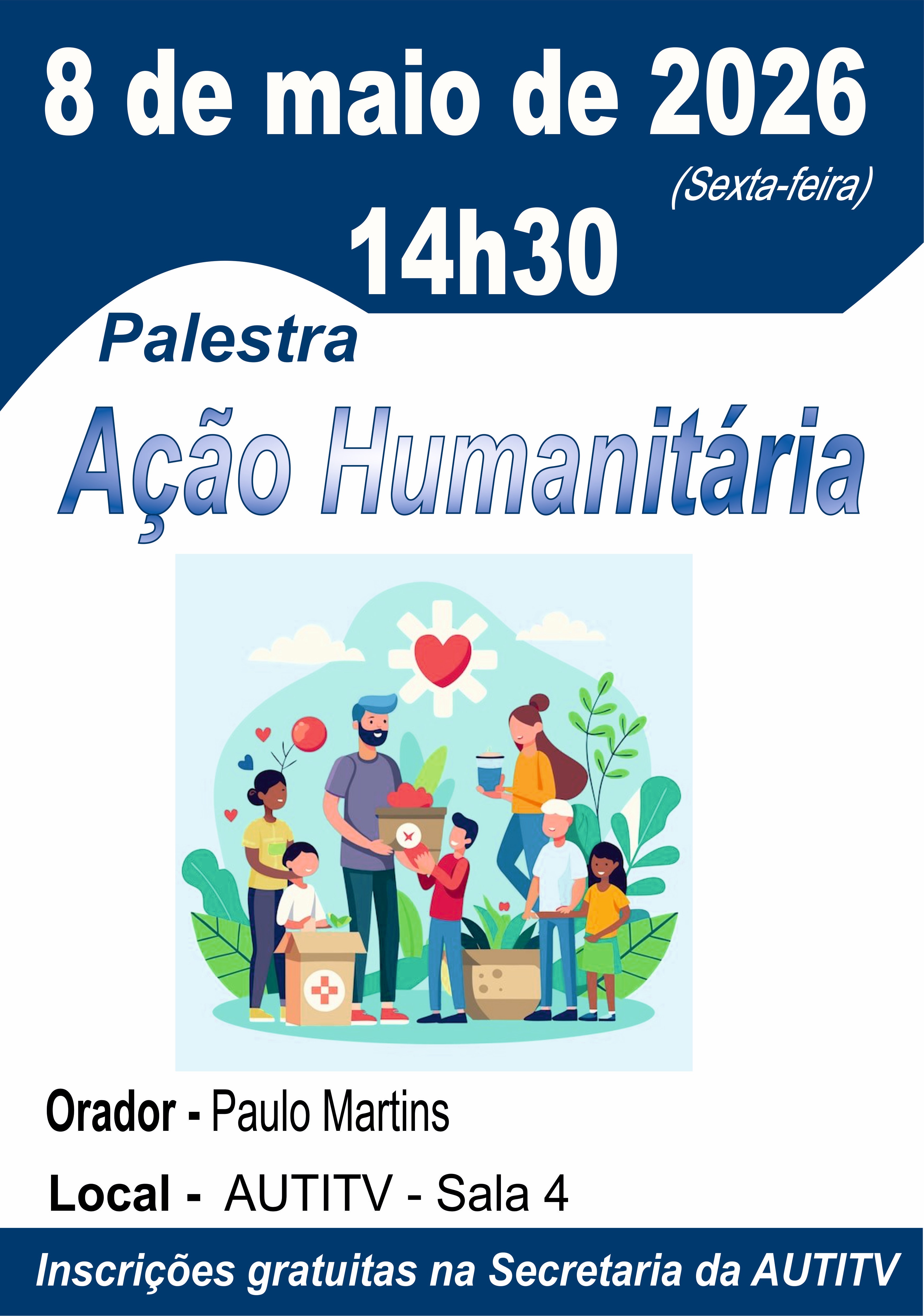 Palestra_Ação Humanitária