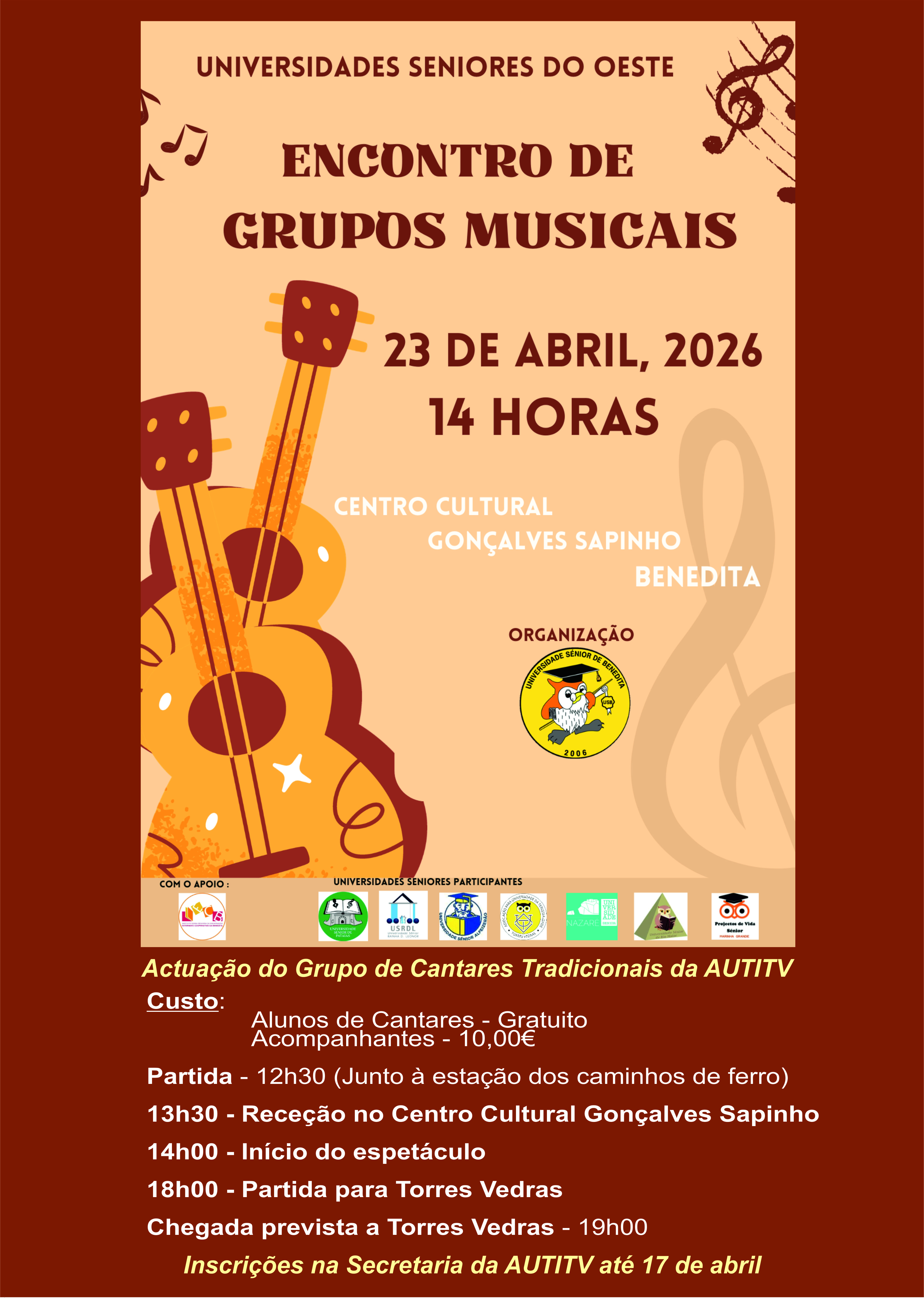 Festival de Grupos Musicais na Benedita