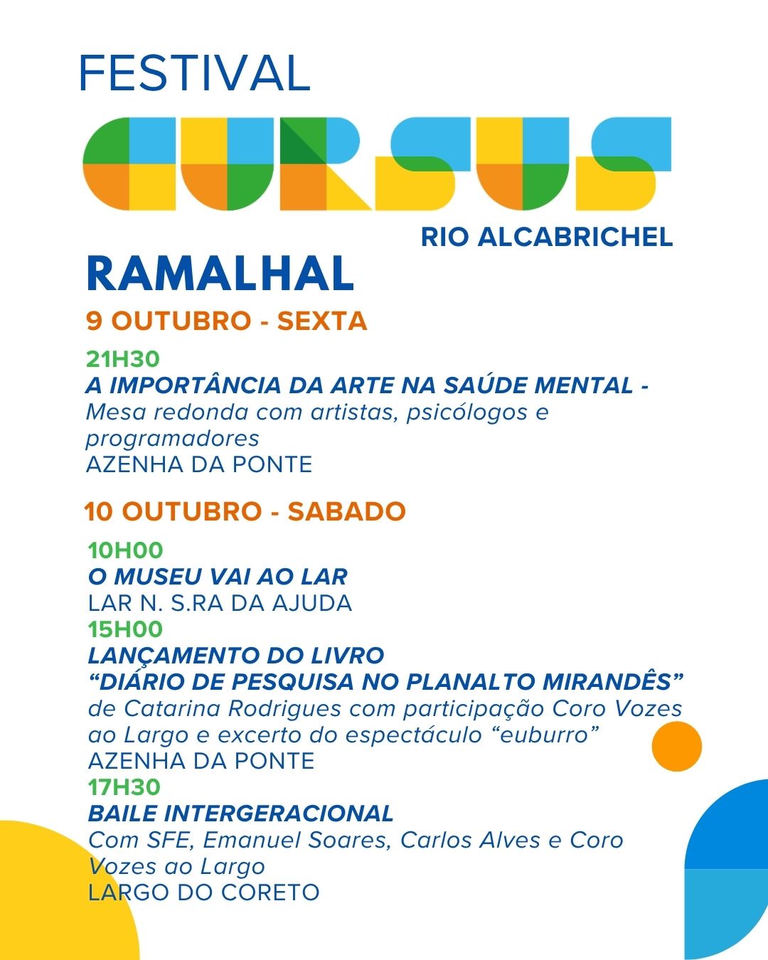 Festival Cursus 26 - Rio Alcabrichel