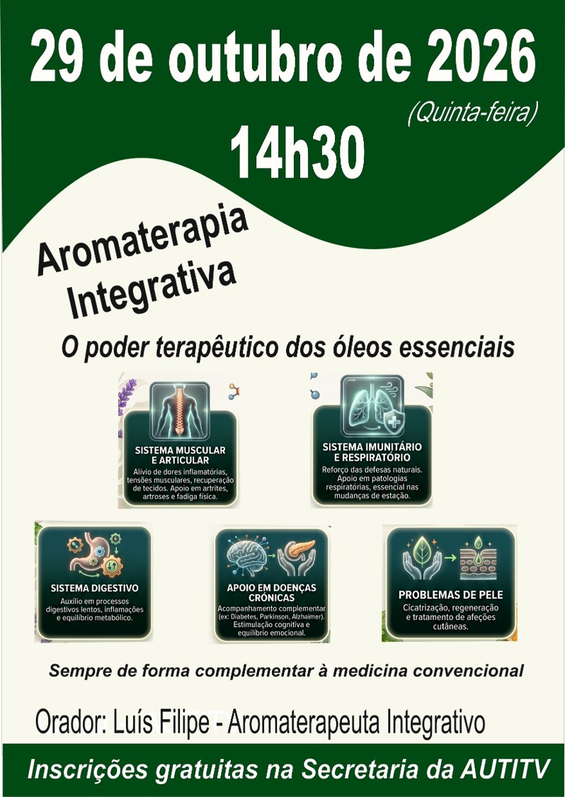 Workshop - Aromaterapia Integrativa