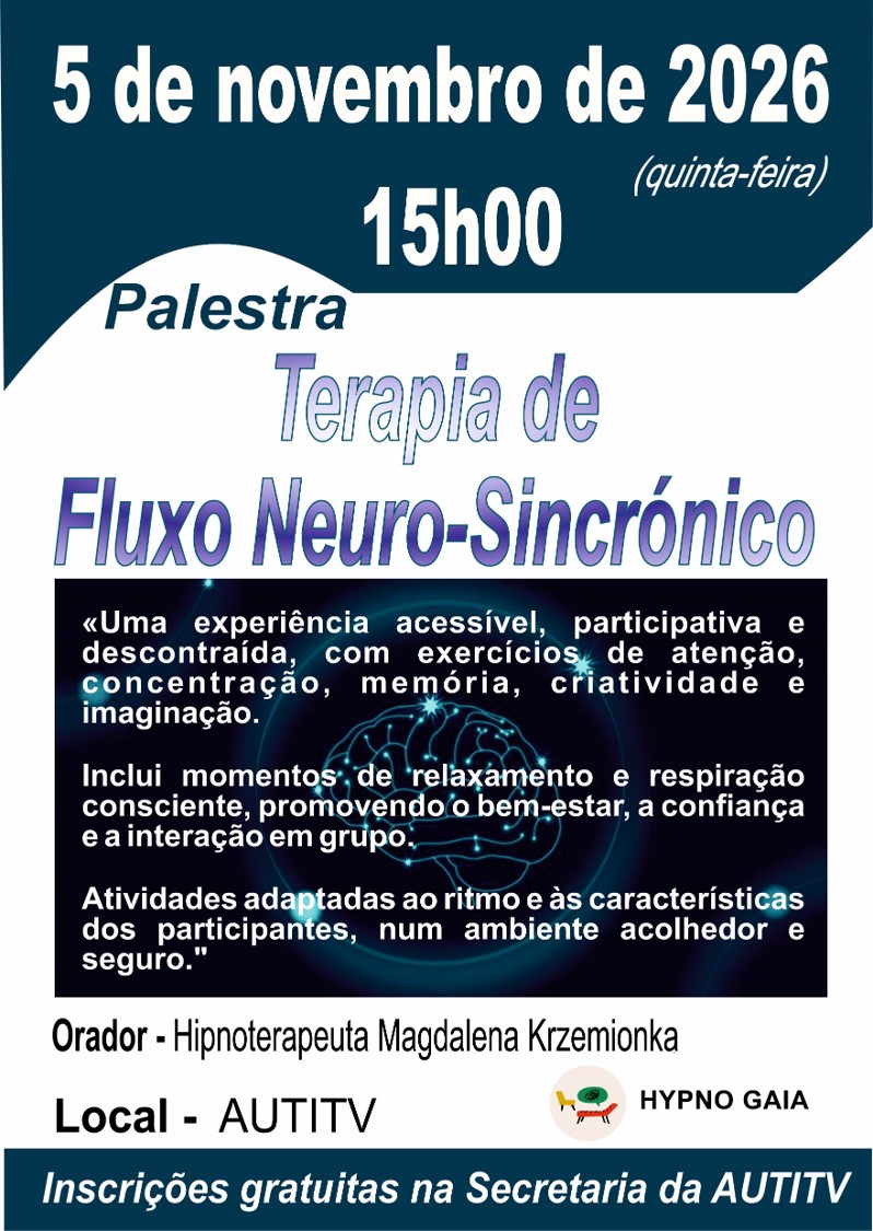 Palestra: Terapia de Fluxo Neuro-Sicrónico