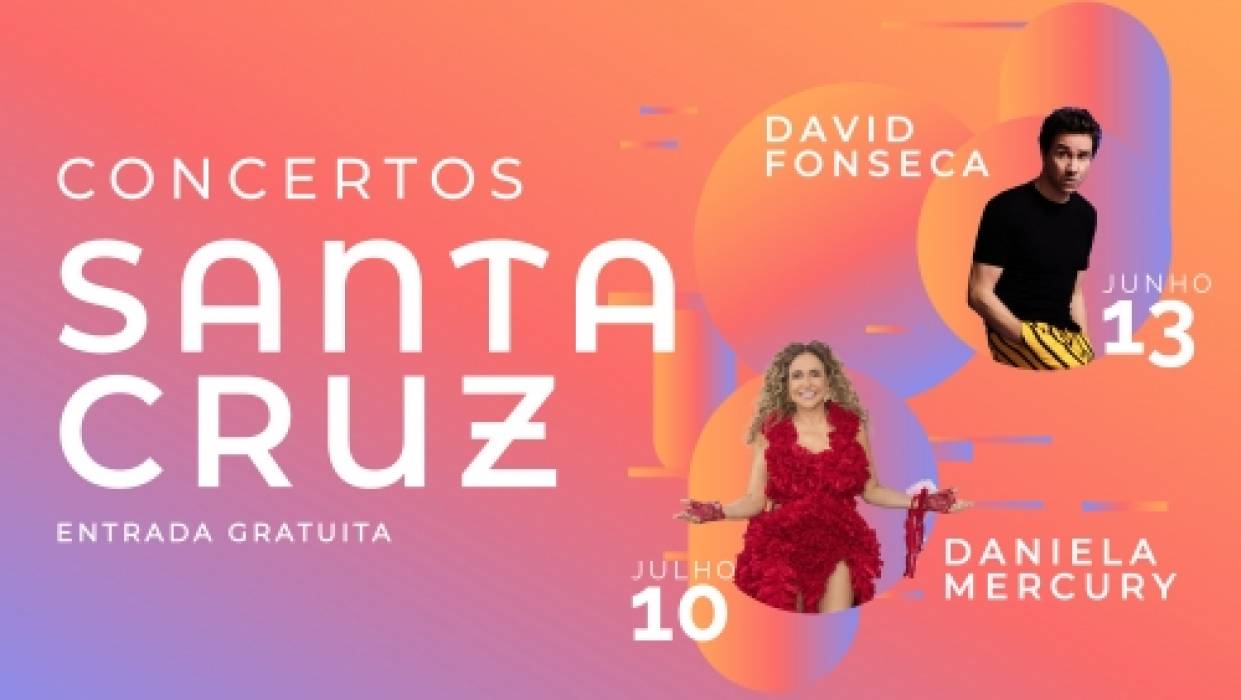 Concerto de Daniela Mercury em Santa Cruz